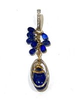 Pendente Silvia Kelly Donna Grappolo in Oro Cianite POR529/9A-73420 - POR529/9A-73420